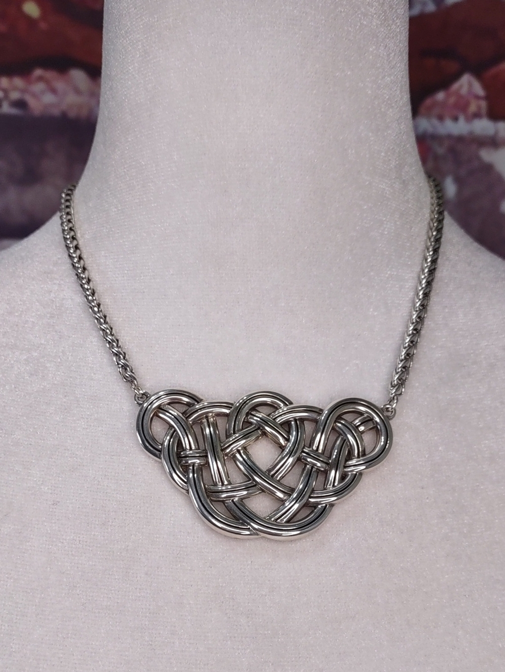 Brighton "Interlock" Knot Necklace